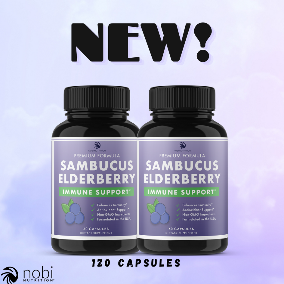 Check out our NEW Elderberry Capsules (2 Pack)